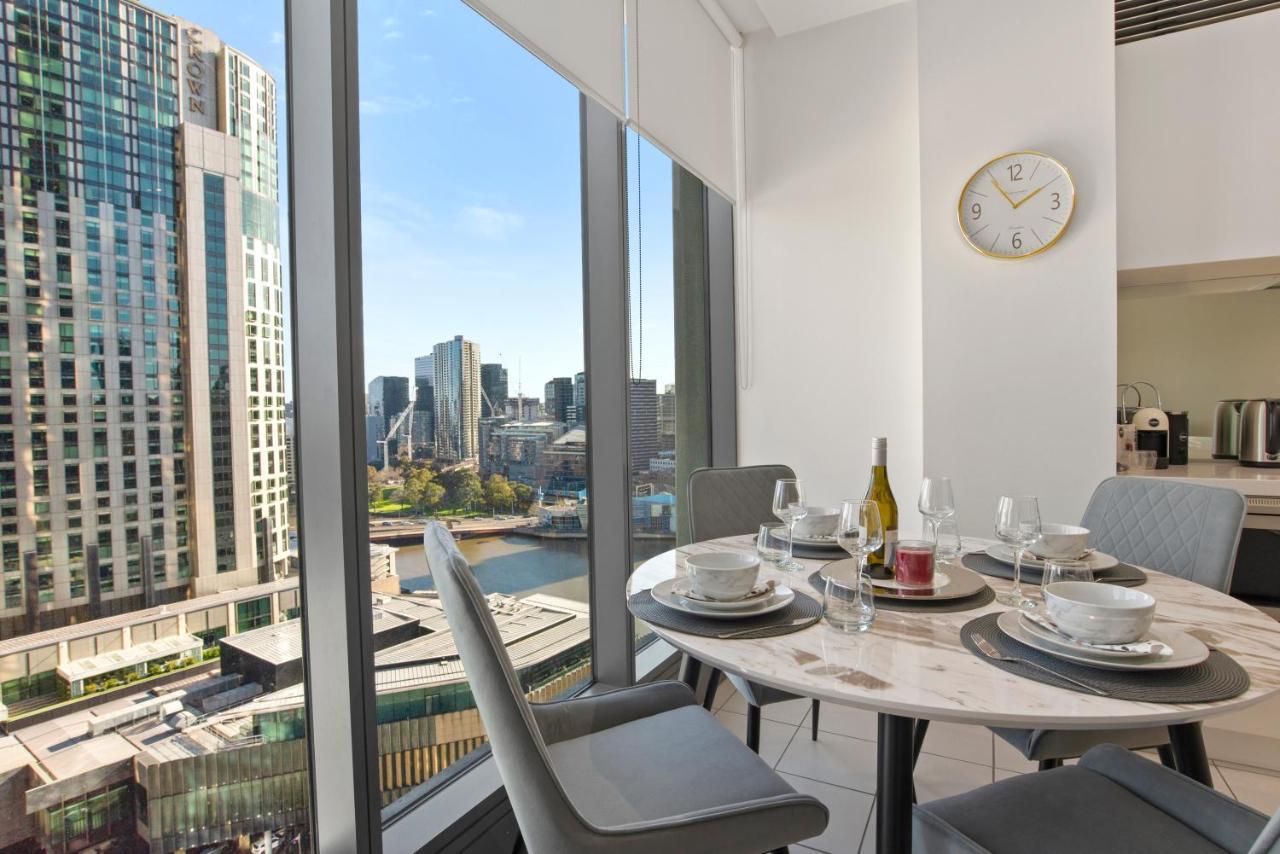 Sophisticated Designer Condo W River & City Views Мельбурн Экстерьер фото
